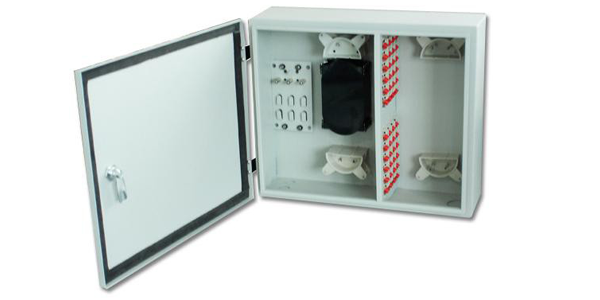 Wall mount optical distribution frame cabinet up to 72 core capacity-img-1